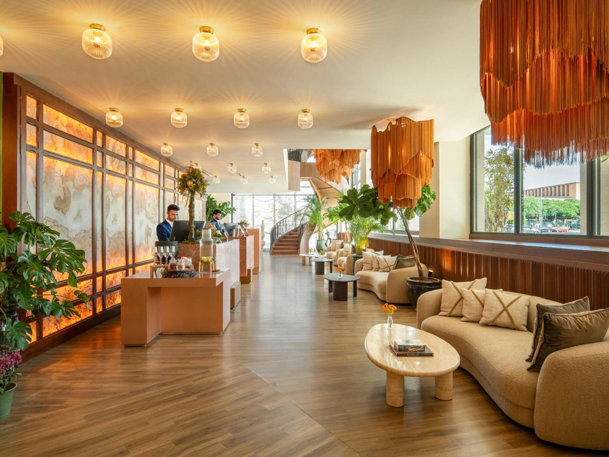 Only You Hotel Sevilla Exterior photo The lobby of the hotel