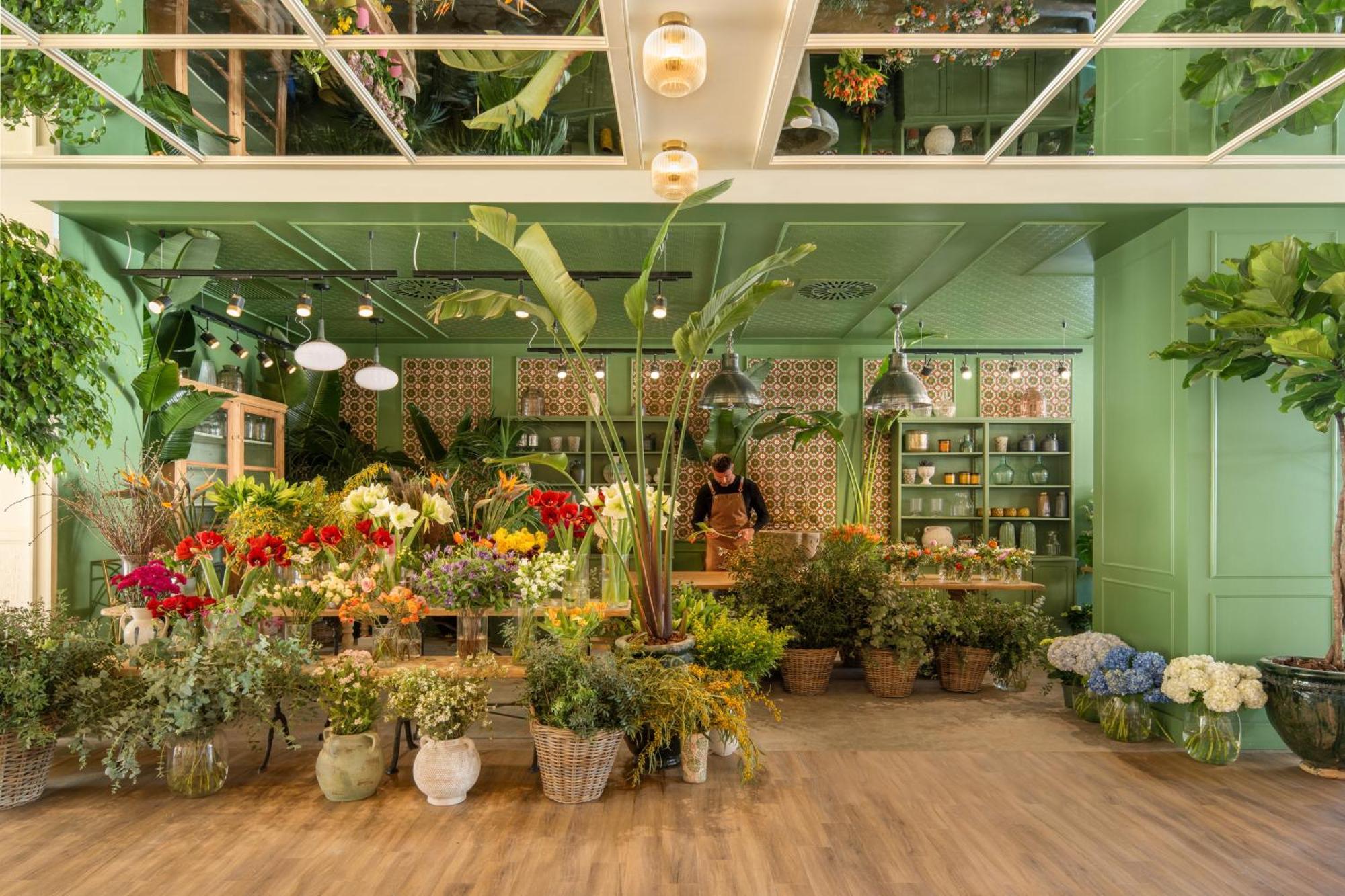 Only You Hotel Sevilla Exterior photo Flower shop in Seoul, South Korea